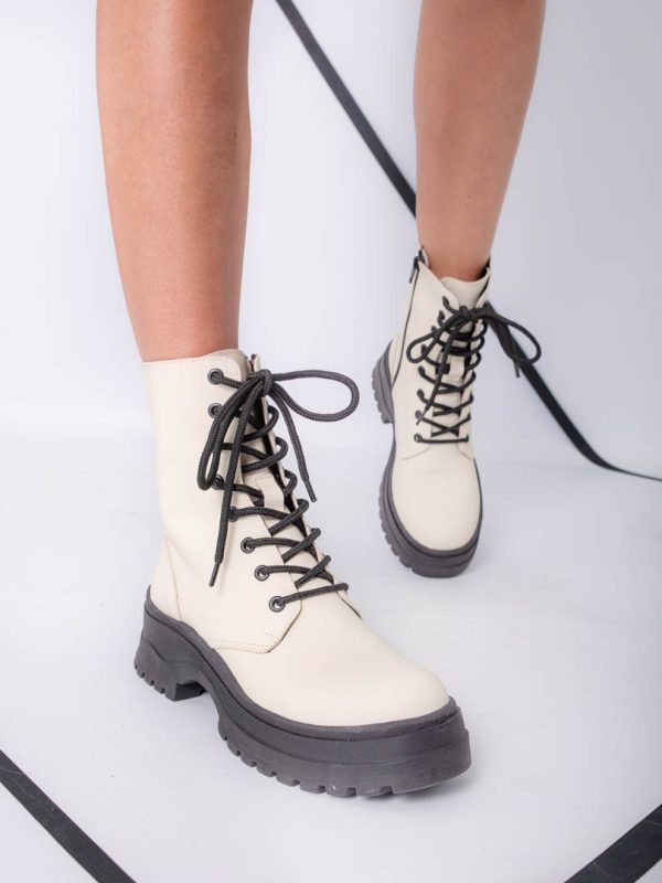 zapatos de mujer botas de cuero chiarini fashion marsella white b