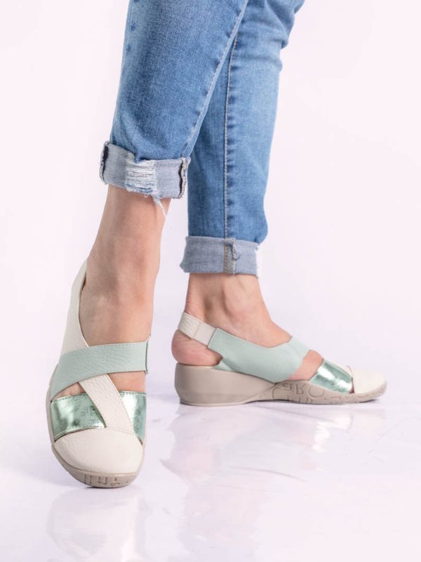 zapatillas urbanas de mujer de cuero chiarini gran confort