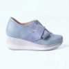 Zapatos de mujer de cuero. Panchas de cuero. Piscis Shoes