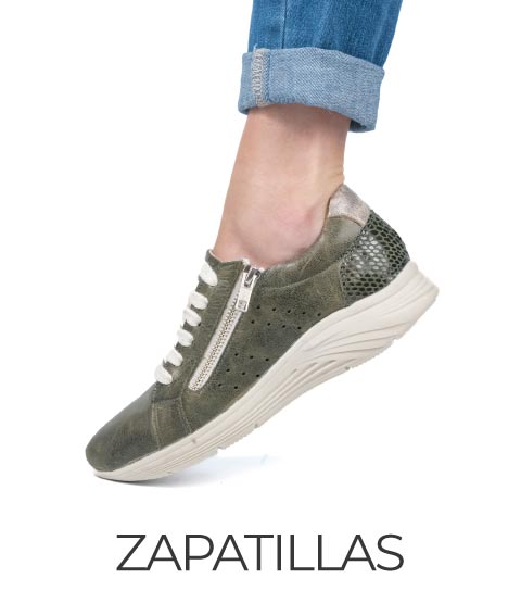 zapatillas de mujer de cuero diaba